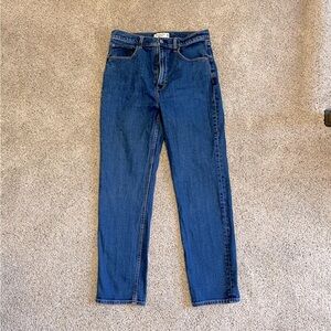 Abercrombie and Fitch Straight Ankle Jeans 10/L Curve Love
